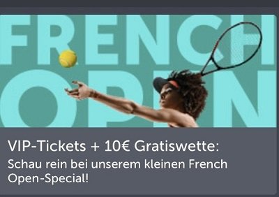 ComeOn Tennis Gewinnspiel VIP Tickets Gewinnspiel