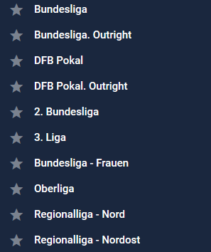 deutscher fußball wettprogramm