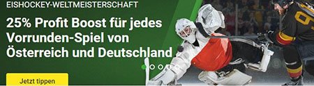 zu den Eishockeywetten bei Unibet Unibet Eishockey WM 2019 Aktion
