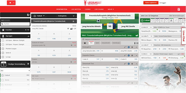 legolas.bet wettportal