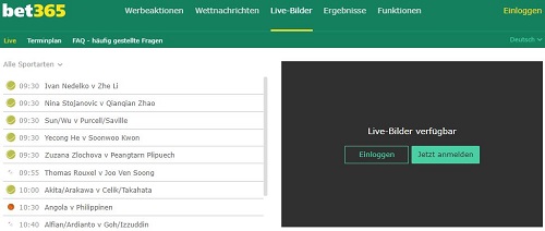 Bet365 Livestream