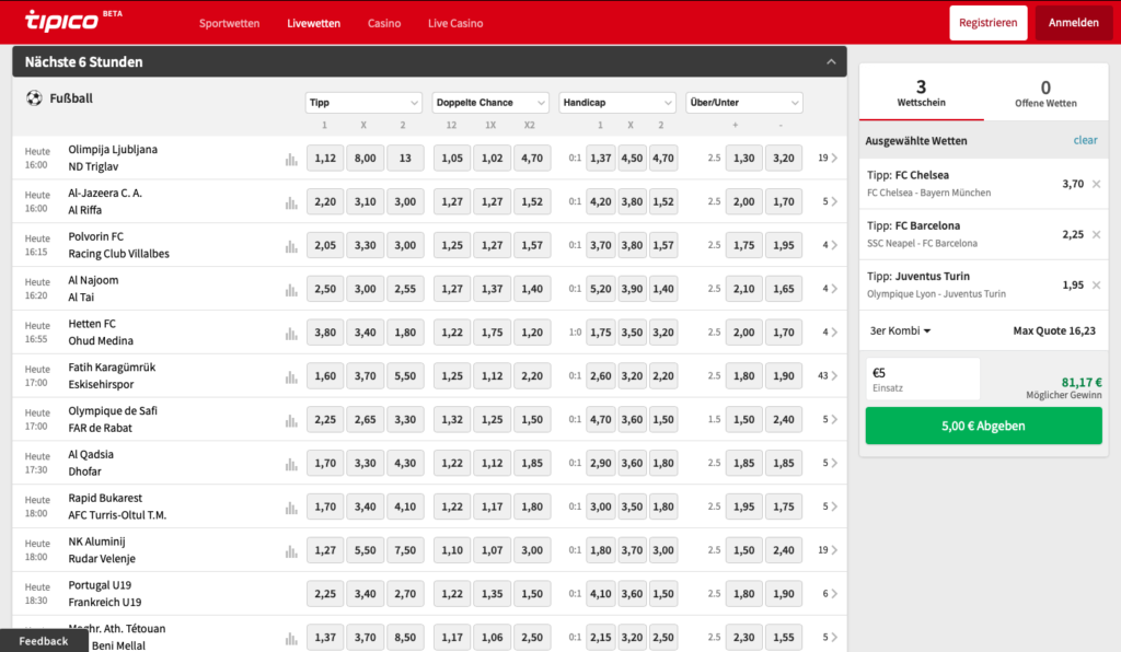 Mehr über den Lebensunterhalt mit Sportwetten Österreich