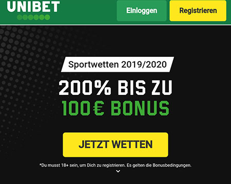 Unibet eSports Bonus FIFA 20