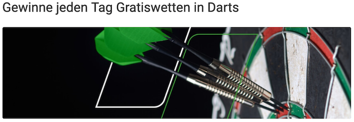 darts gratiswette