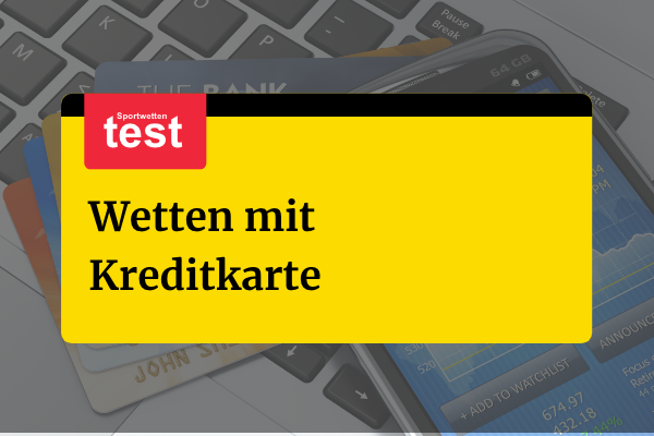 Wetten mit Kreditkarte