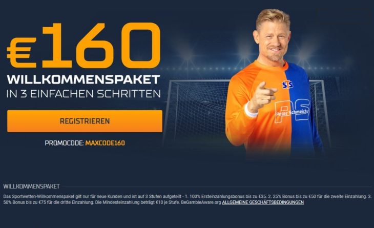 160€ Neukundenbonus STSbet