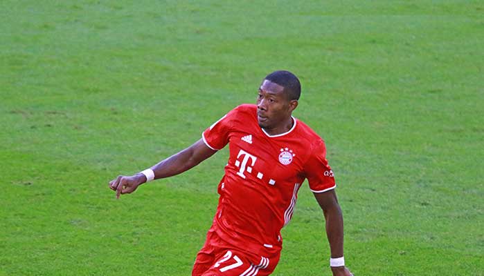 Bild von David Alaba FC Bayern Frankfurt Prognose