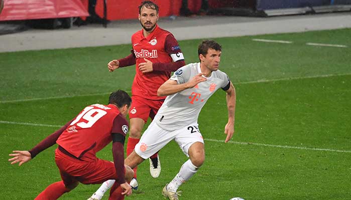 Bild zeigt Thomas Müller vom FC Bayern Salzburg Wetten