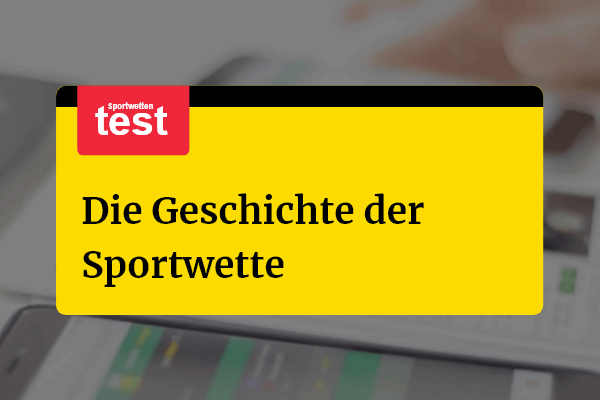 Sportwetten Geschichte