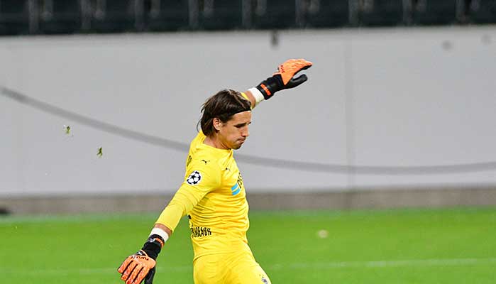 Bild von Fohlen-Torwart Yann Sommer Real Gladbach Wetten