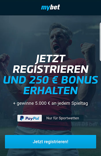 Mybet Neukundenbonus