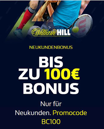 William Hill Bonus mit Code