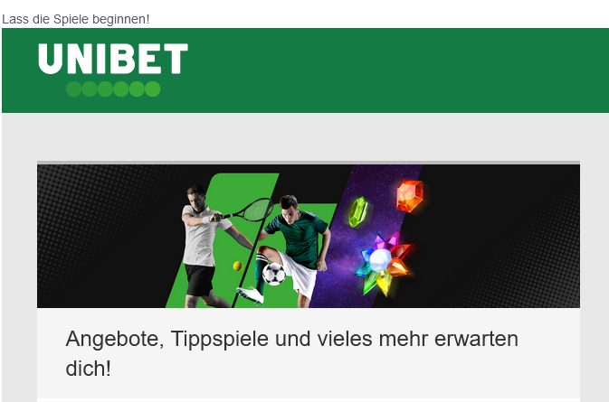 Unibet Anmeldung