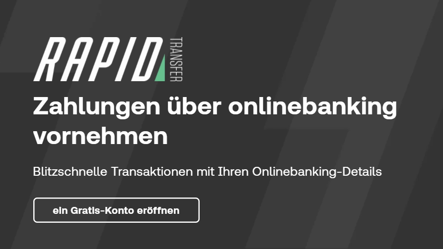 Rapid Transfer Zahlung bei Betway