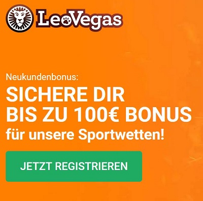 Leovegas Neukunden Bonus