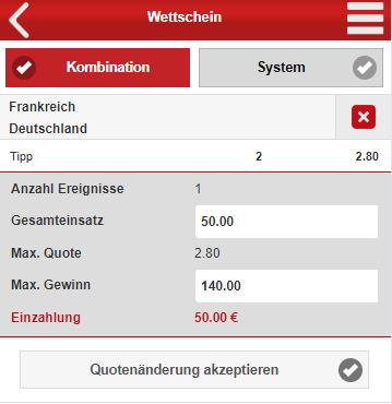 Tipwin Mobile Wetten
