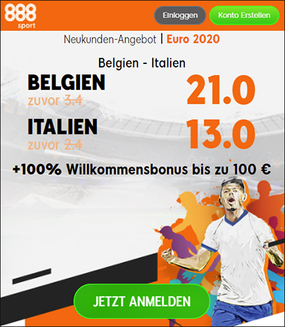 888sport bonus quoten boost belgien italien euro 20 21
