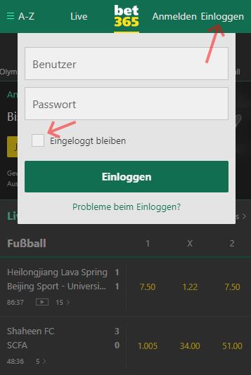 Bet365 Login