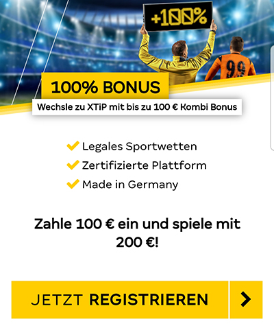 Kombiwetten Bonus bei Merkur Sports