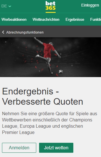 Bet365 Aktionen