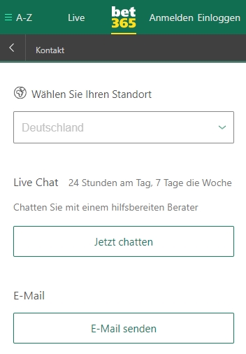 bet365 live chat