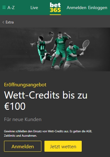 Bet365 bonus