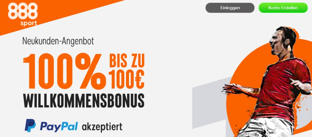 Neukundenbonus 888Sport