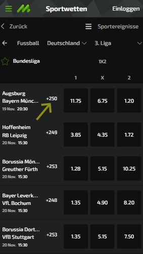 Mobilebet Bundesliga