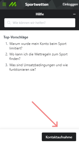 Mobilebet Kundenservice