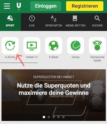 Unibet Wetten in Kürze