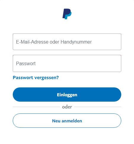 PayPal Zahlung Merkur Sports