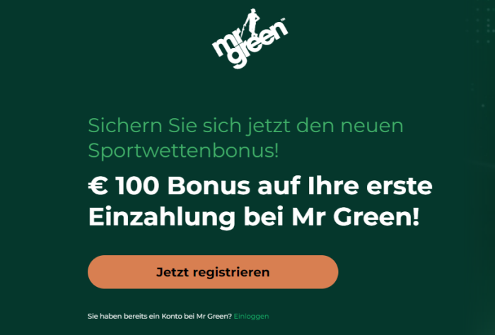 Mr Green Bonus