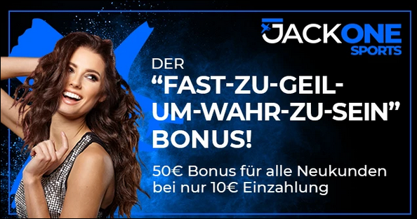 JackOne Neukundenbonus