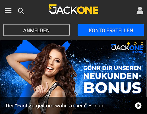 Jackone Neukundenbonus