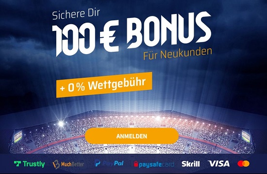 Sportwetten Bonus Bet3000
