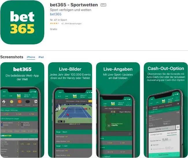 bet365: die beste sportwetten app 