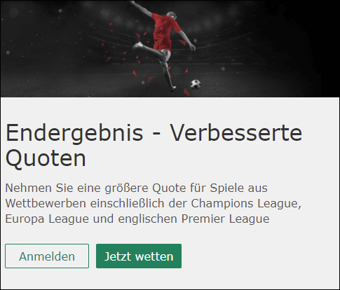 grafik verbesserte bet365 quoten