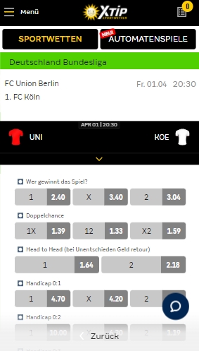 Merkur Sports Bundesliga Quoten