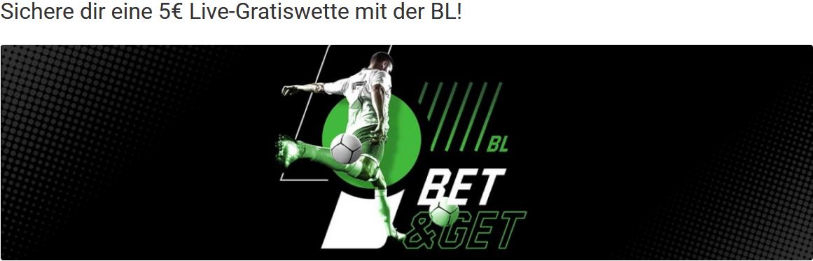 Bundesliga Freebet bei Unibet