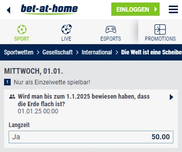 Bet-at-home Gesellschaftswette