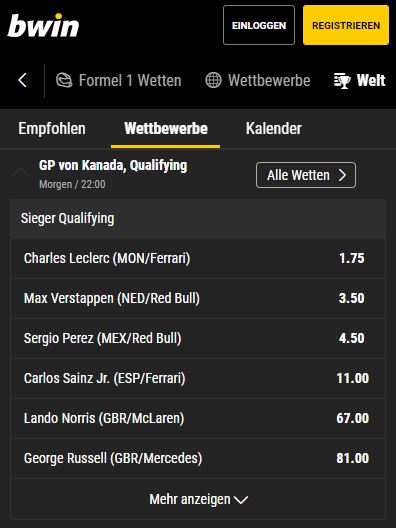 Spezialwetten Bwin Test