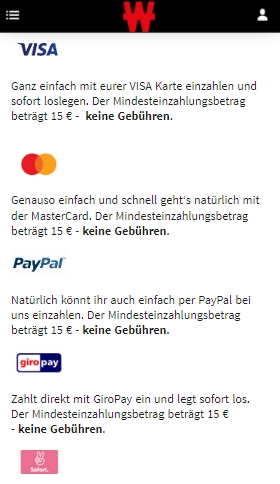 WINAMAX PayPal