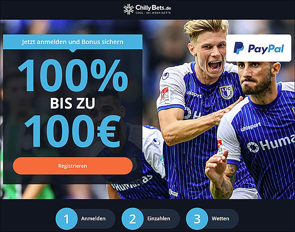 Chillybets Sportwetten Paypal