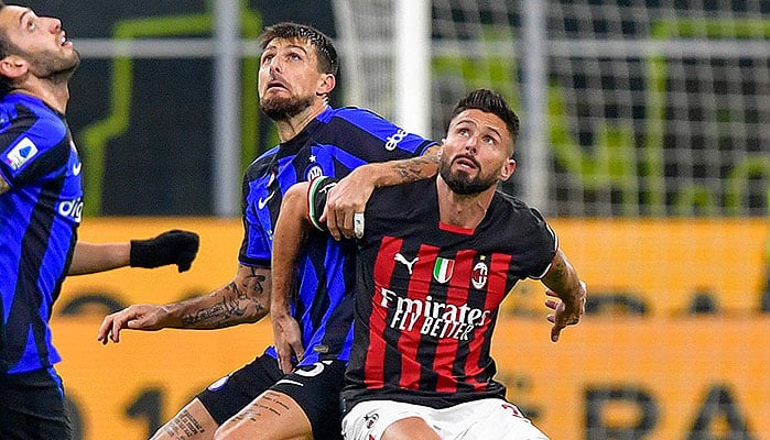 Olivier Giroud vs Francesco Acerbi / AC Milan Inter Mailand Tipp