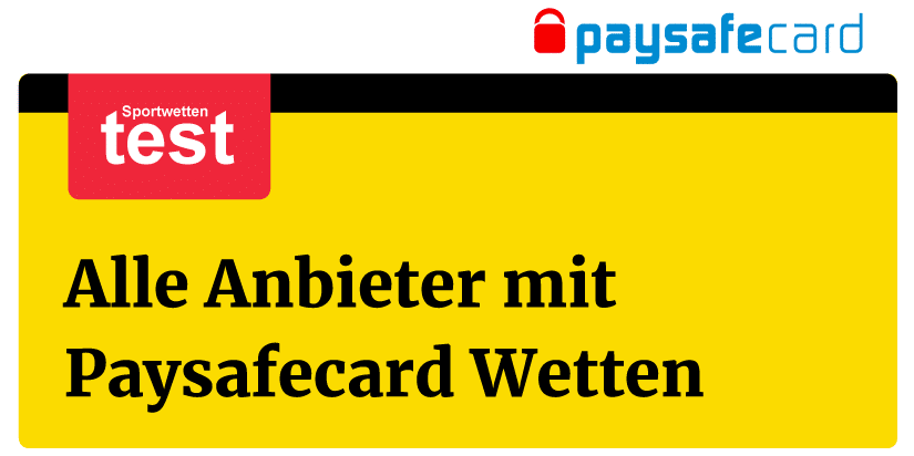 Wettanbieter mit Paysafecard