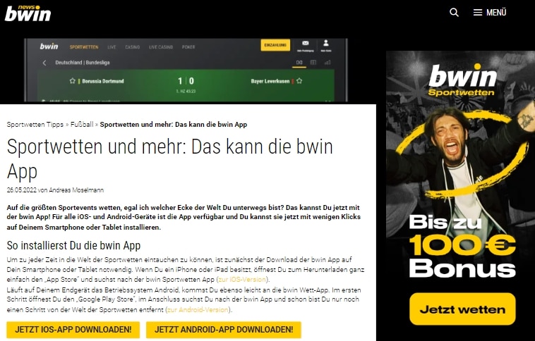 Bwin Wett App Download