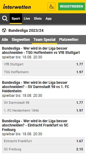 Interwetten Bundesliga