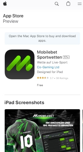 Mobilebet App