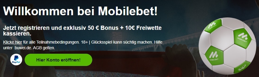 mobilebet Neukundenbonus