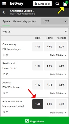 Betway Sportwetten